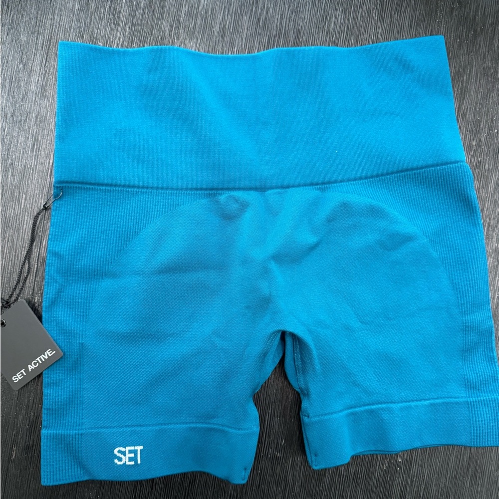 Set Active Sculptflex bike shorts in color Cove